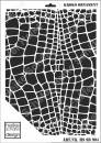Schablone-Stencil A3 217-0904 Kroko Ornament